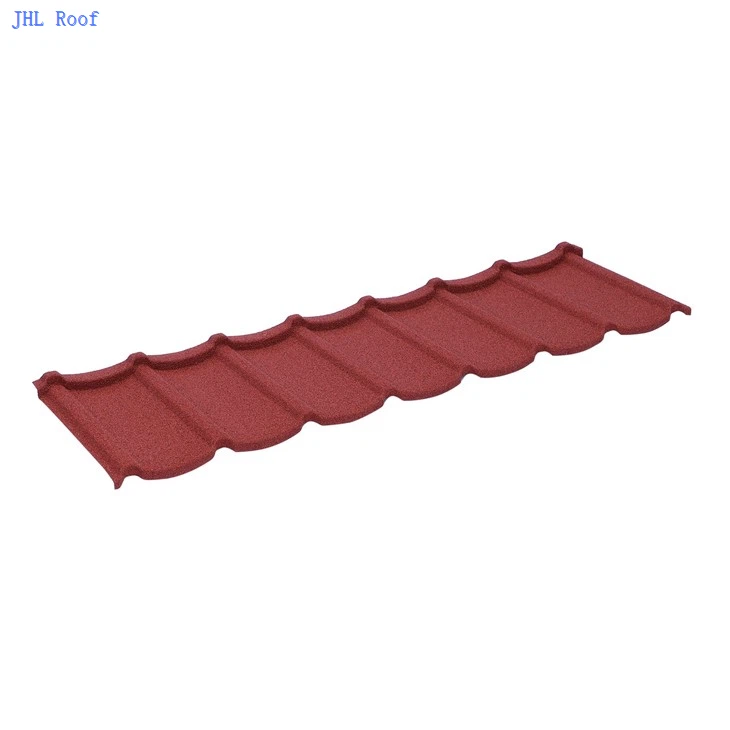 Stone Chip Coated Steel Roofing Tile