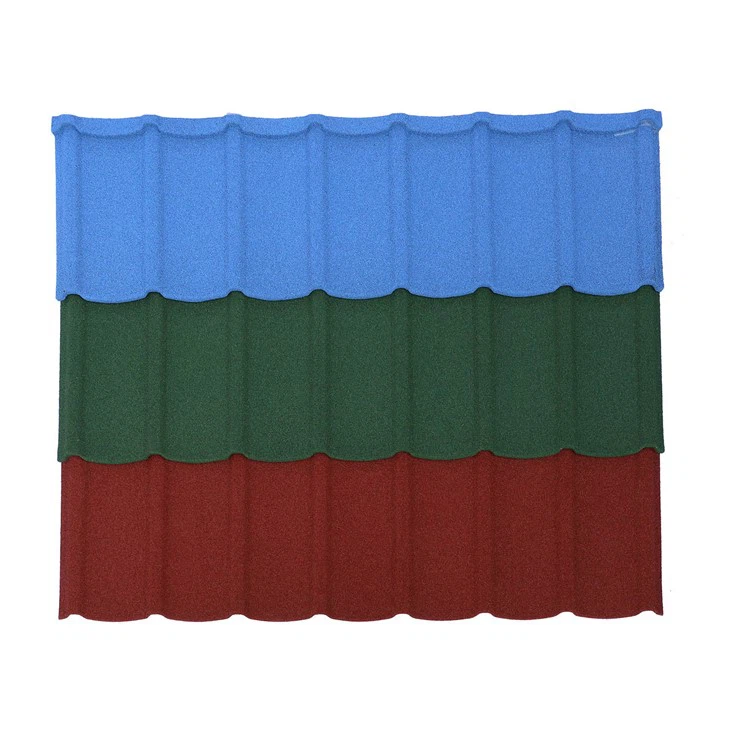 Сталева покрівельна плитка з кам'яним покриттям