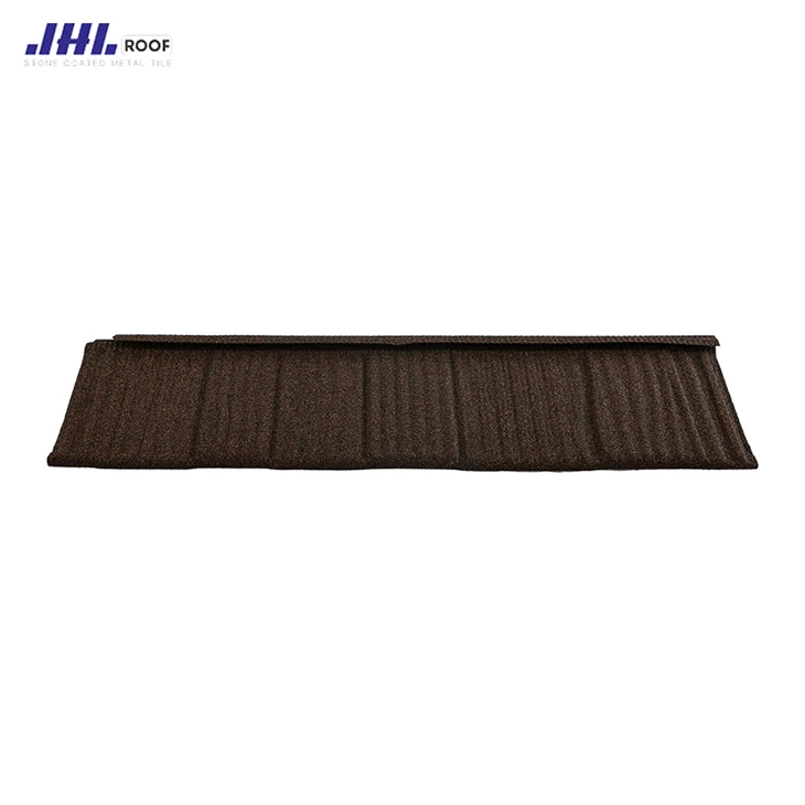 0.4mm Colored Stone Metal Roofing Interlocking Tile
