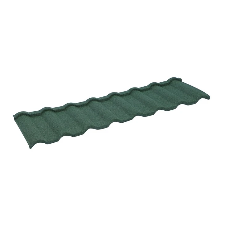 0.5mm China Roof Tile Roofing Sheet Galvanlume Stone Color Coated Metal Roof Tiles Factory Price